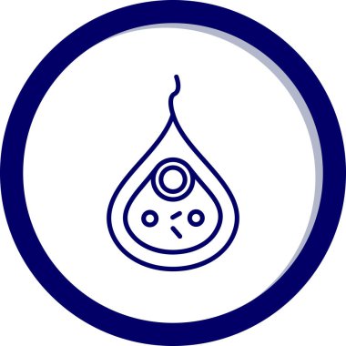 ikon vektör illüstrasyonunu bırak