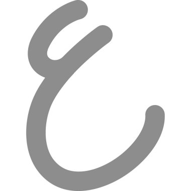 e harfi logo şablon vektör dizaynı