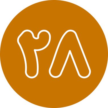 diş simgesi vektör illüstrasyonu