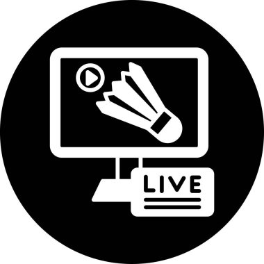 trend biçimli izole edilmiş canlı simge