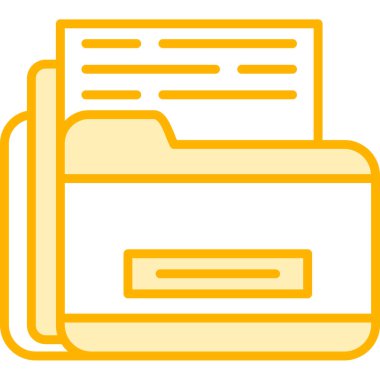 Dosya. Web simgesi basit illüstrasyon