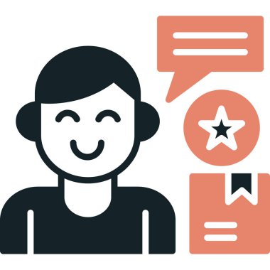 Müşteri servisi vektör simgesi