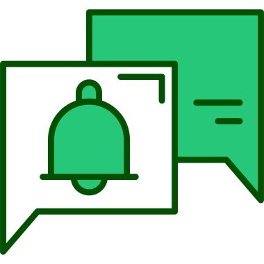 sohbet web simgesi basit tasarımı