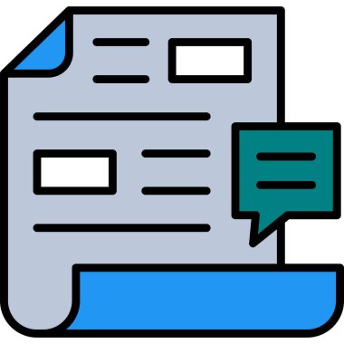 İş sözleşmesi belge simgesi iş yönetimi ana hatları