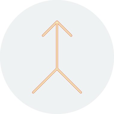 Eşsiz rüzgar türbini vektör simgesi