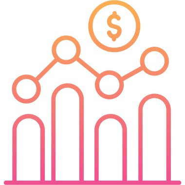 iş grafiği vektör illüstrasyonu