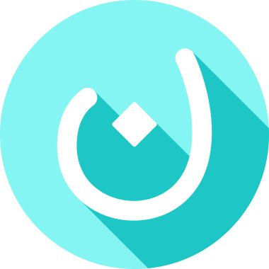 Modern bir simgenin vektör illüstrasyonu