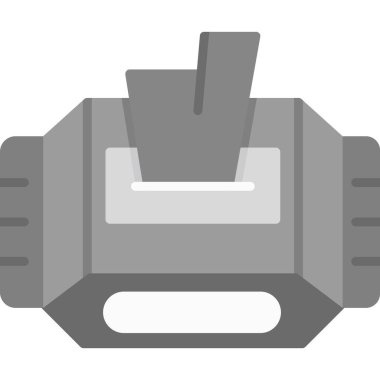 Çizgi film simgesinin vektör çizimi