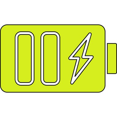 güç simgesi vektör illüstrasyonu