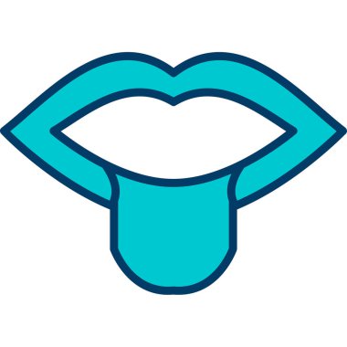 Tek bir simgenin vektör illüstrasyonu