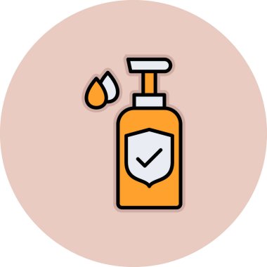 Basit vektör simgesi, sabun çizimi