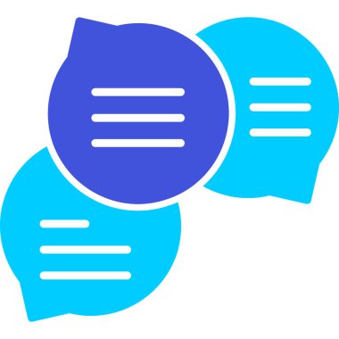 Konuşma baloncukları. vektör illüstrasyonu