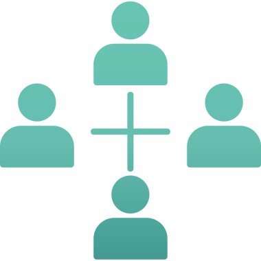 grup insanları ikon vektör illüstrasyon tasarımı