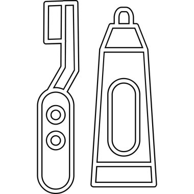 bir dikiş makinesinin çizgi çizimi