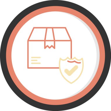 Teslimat. Web simgesi basit tasarım