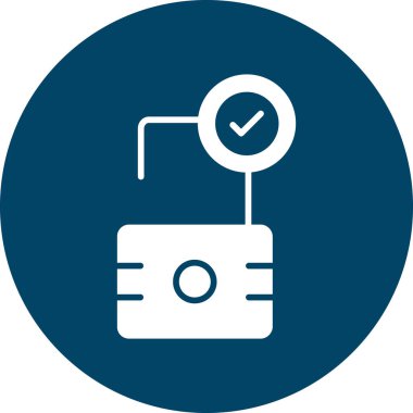 Seo simgesinin vektör illüstrasyonu