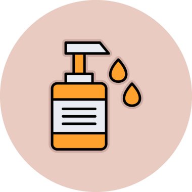 Modern simgenin vektör illüstrasyonu