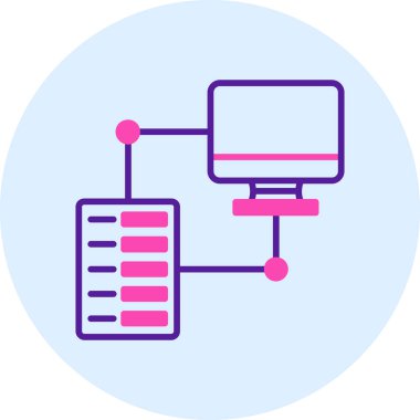 ağ paylaşım simgesi çizimi