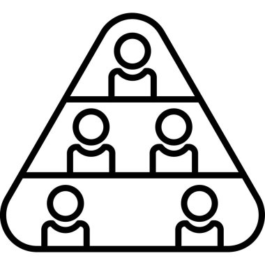 iş ekibi simgesi, vektör illüstrasyonu