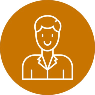 İnsanların ve simgenin vektör illüstrasyonu