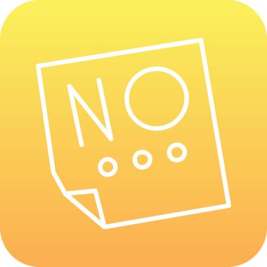 Kişisel olarak simge yok - ticari - biçim