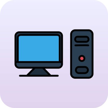 TV simgesi, vektör illüstrasyon tasarımı