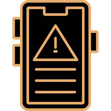 Hata simgesi, vektör çizimi