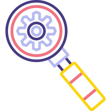 Arama büyüteç simgesini