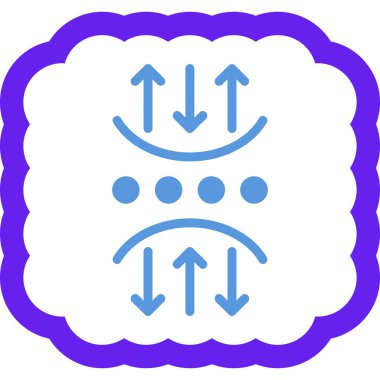 ok simgesi, vektör illüstrasyonu