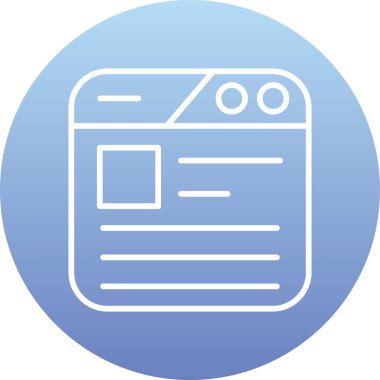 seo modern simgesinin vektör illüstrasyonu