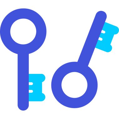 Anahtar. Web simgesi basit tasarım