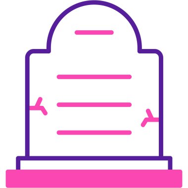 Bir belge simgesinin vektör illüstrasyonu