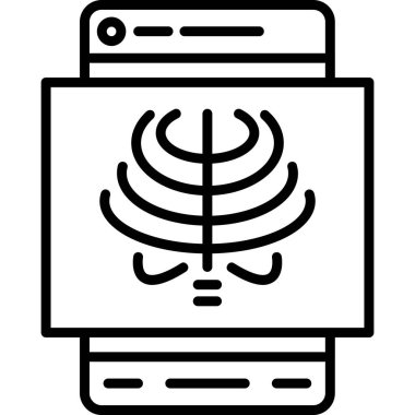 elektronik aygıt simgesi. beyaz arkaplanda izole edilmiş web tasarımı için akıllı aygıt vektör simgesi