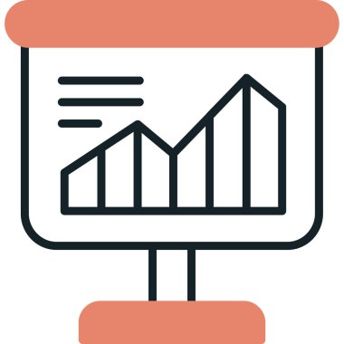 Grafik. Web simgesi basit illüstrasyon