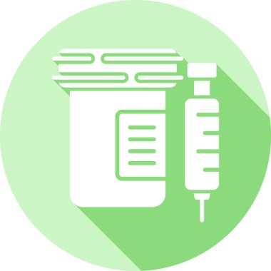 İlaç simgesinin vektör illüstrasyonu