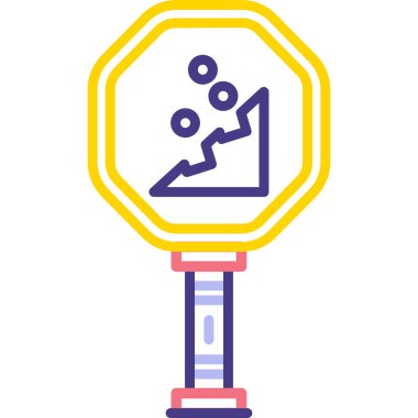 Trafik ışığı simgesi vektör illüstrasyonu