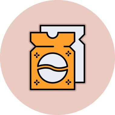 Gıda simgesinin vektör illüstrasyonu