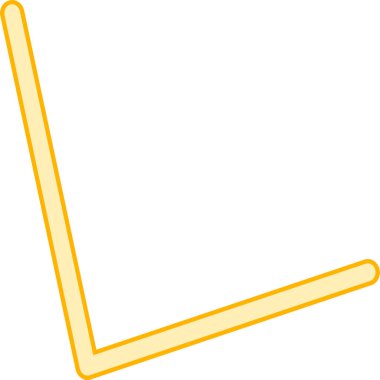 ok simgesi vektör illüstrasyonu