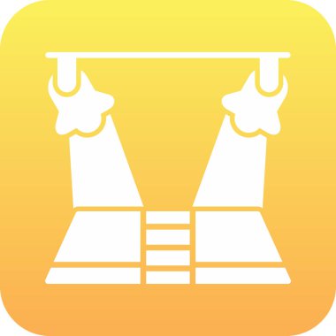 güzel kabartma vektör simgesi