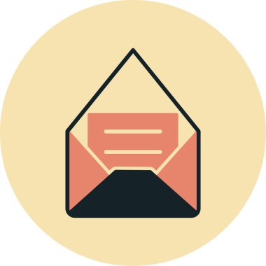 e- posta simgesi vektör illüstrasyonu