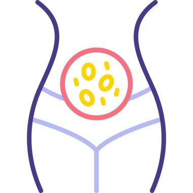 insan diz eklem simgesi