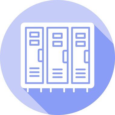 sunucu web renk simgesi, vektör illüstrasyonu