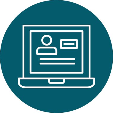 Seo simgesinin vektör illüstrasyonu