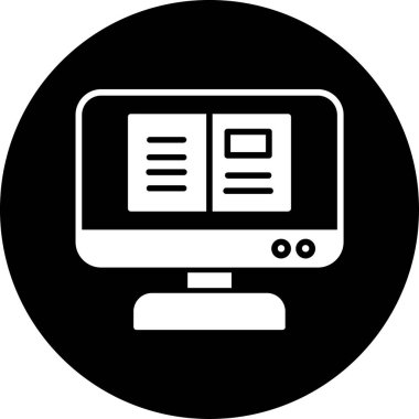 bilgisayar simgesi, vektör illüstrasyonu