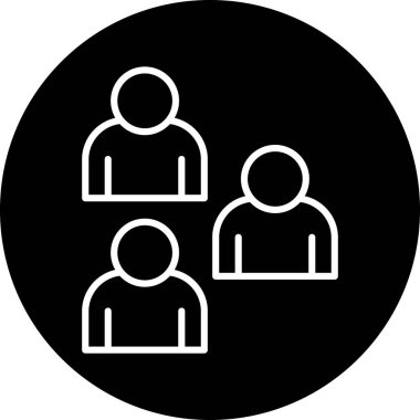 İş ve finans simgesinin vektör illüstrasyonu