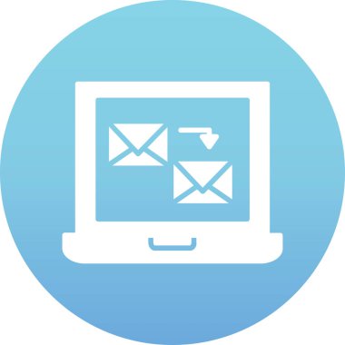 e- posta simgesi, vektör illüstrasyonu