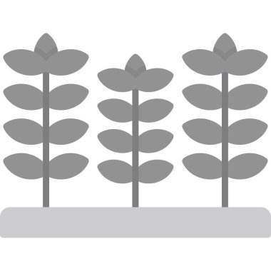 ağaç simgesi vektör illüstrasyonu