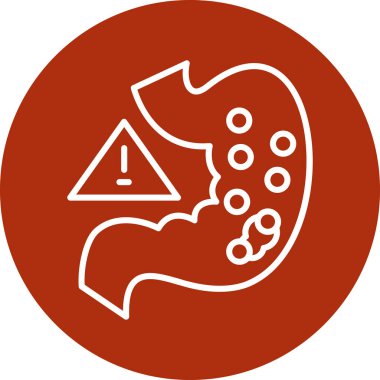 Bir kan damlası simgesinin vektör çizimi