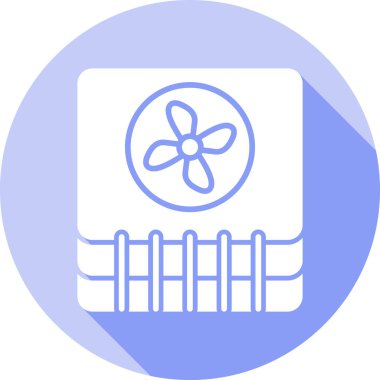 Çiçek. Web simgesi basit illüstrasyon