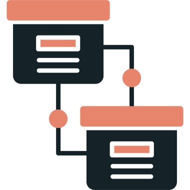 şebeke. Web simgesi basit illüstrasyon